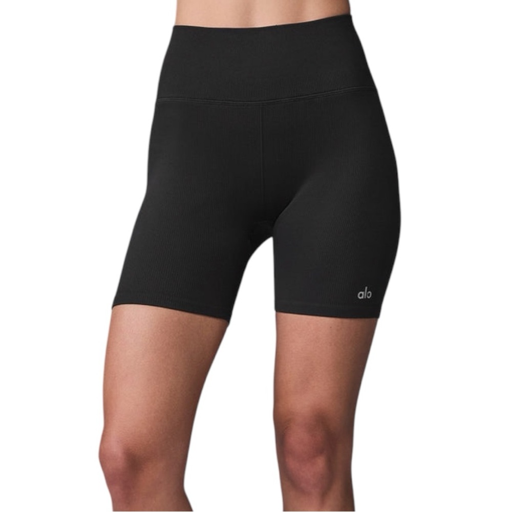 ALO Yoga Black Bike Shorts